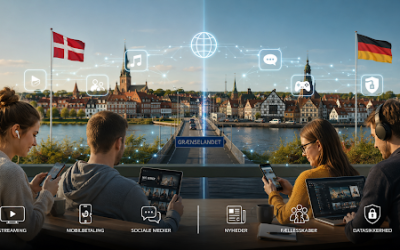 Grænselandet online: hvordan danskere og tyskere bruger digital underholdning